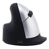 R-Go Tools Souris Ergonomique R-Go HE Break avec logiciel de pause, gaucher, grand (longueur de la main > 185 mm), bluetooth, noir