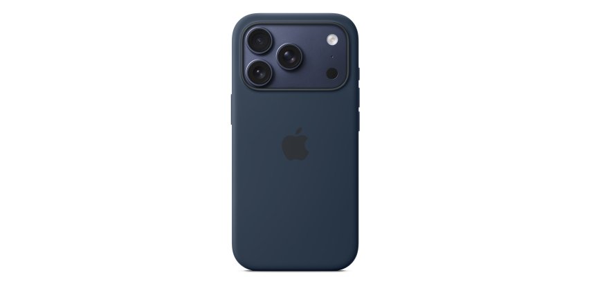 Apple iPhone 17 Pro Silicone Case with MagSafe – Midnight