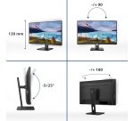 Philips S Line 273S1/00 pantalla para PC 68,6 cm (27") 1920 x 1080 Pixeles Full HD LCD Negro