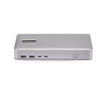 StarTech.com Station d'Accueil USB4 à 2 Écrans, Double HDMI 4K 120 Hz ou Simple HDMI 8K 60 Hz, Recharge de PC 100W, 2,5 GbE, Dock Multi-Écrans USB-C, Sans Pilote