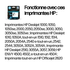 HP 301 cartouche d'encre noir authentique