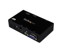 StarTech.com Switch 2x1 HDMI et VGA vers HDMI avec convertisseur VGA vers HDMI et commutation prioritaire - 1080p