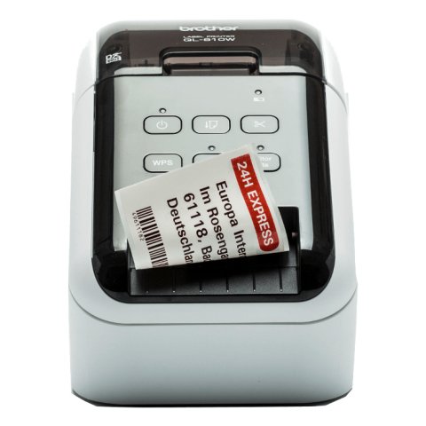 Brother QL-810W impresora de etiquetas Térmica directa Color 300 x 600 DPI 176 mm/s Inalámbrico y alámbrico DK Wifi