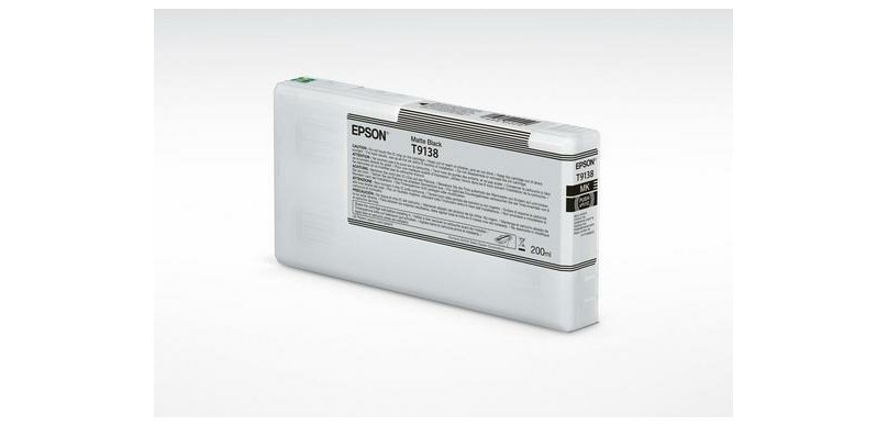 Epson T9138 Matte Black Ink Cartridge (200ml)