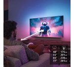Philips Ambilight 48OLED760/12 tv 121,9 cm (48") 4K Ultra HD Smart TV Wifi Grijs