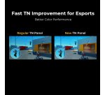 ZOWIE XL2566X+ computer monitor 62.2 cm (24.5") 1920 x 1080 pixels Full HD Black