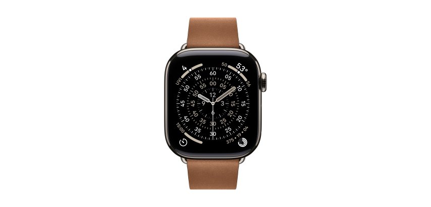 Apple MGG34ZM/A accessoire intelligent à porter sur soi Bande Caramel Polyester