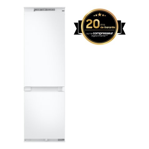 SAMSUNG Réfrigérateur congélateur encastrable BRB70F26BDS0, 264 litres, No Frost, Wi-fi