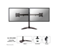 Neomounts NM-D335DBLACK Support d'écran à poser 10-27"