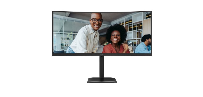 AOC CU34E4C écran plat de PC 86,4 cm (34") 3440 x 1440 pixels UltraWide Quad HD LED Noir