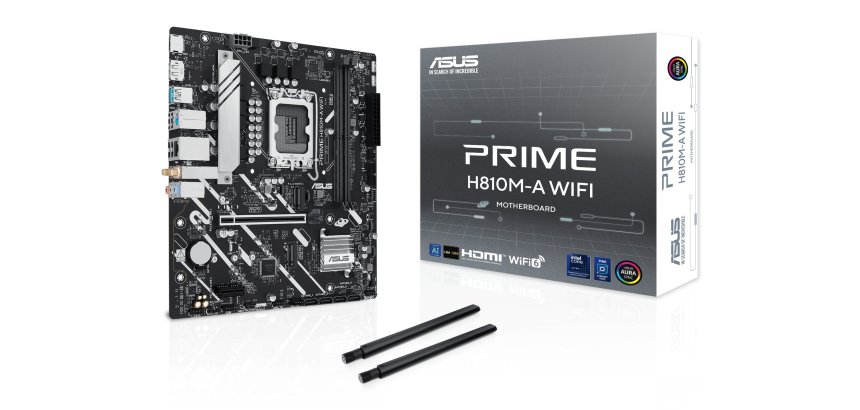 ASUS PRIME H810M-A WIFI Intel H810 LGA 1851 (Socket V1) micro ATX