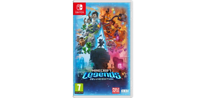 Nintendo Minecraft Legends - Deluxe Edition Cinese semplificato, Tedesca, DUT, Inglese, ESP, Francese, ITA, Giapponese, Coreano, Portoghese, Russo Nintendo Switch