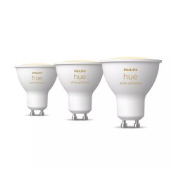 Philips Hue White ambiance GU10 - faretto connesso - (confezione da 3)