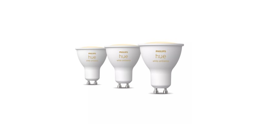 Philips Hue White ambience GU10 – smart spotlight – (3-pack)