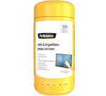 Salviette pulisci schermo - Fellowes - conf. 100 pezzi