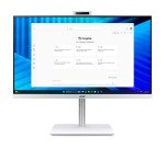 Acer Veriton VZ2417G Intel® Core™ i7 i7-1355U 68.6 cm (27") 1920 x 1080 pixels All-in-One PC 16 GB DDR4-SDRAM 512 GB SSD Windows 11 Pro Wi-Fi 6 (802.11ax) Yellow, White