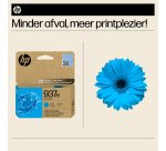 HP 937e EvoMore originele cyaan inktcartridge