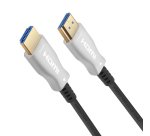 AISENS Cable HDMI V2.0 AOC Premium Alta Velocidad / HEC 4k@60Hz 18Gbps, A/M-A/M, Negro, 20m