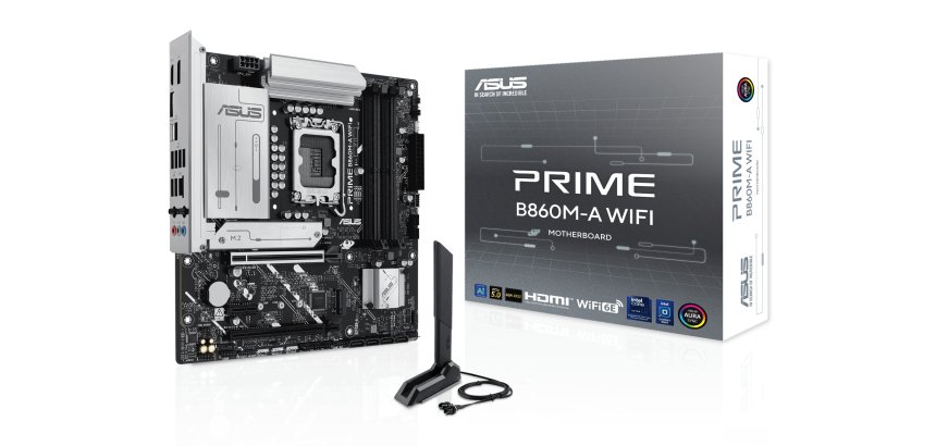 ASUS PRIME B860M-A WIFI Intel B860 LGA 1851 (Socket V1) micro ATX