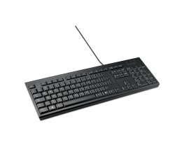 Kensington KB100 EQ teclado Hogar / Oficina USB QWERTY Español Negro