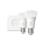 Philips Hue White and Color ambiance Starter kit: 2 lampadine connesse E27 (1100)