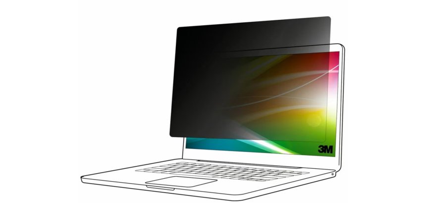 3M BP160W1B filtre anti-reflets pour écran et filtre de confidentialité 40,6 cm (16") Ordinateur portable Filtre de confidentialité sans bords pour ordinateur