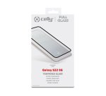 Celly FULLGLASS1010BK protezione per lo schermo e il retro dei telefoni cellulari Pellicola proteggischermo trasparente Samsung 1 pz