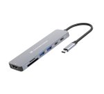 Conceptronic DONN28G Cablato USB 3.2 Gen 1 (3.1 Gen 1) Type-C Grigio