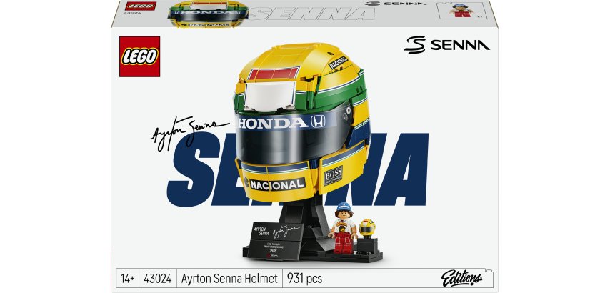 LEGO Ayrton Senna Helmet