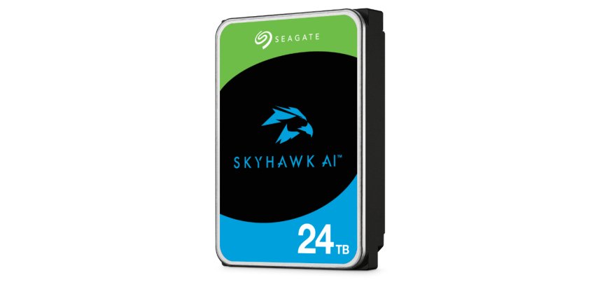 Seagate SkyHawk AI disco duro interno 24 TB 7200 RPM 512 MB 3.5" Serial ATA III