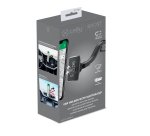 Celly GHOSTSUPERFLEX supporto per personal communication Supporto passivo Telefono cellulare/smartphone Nero