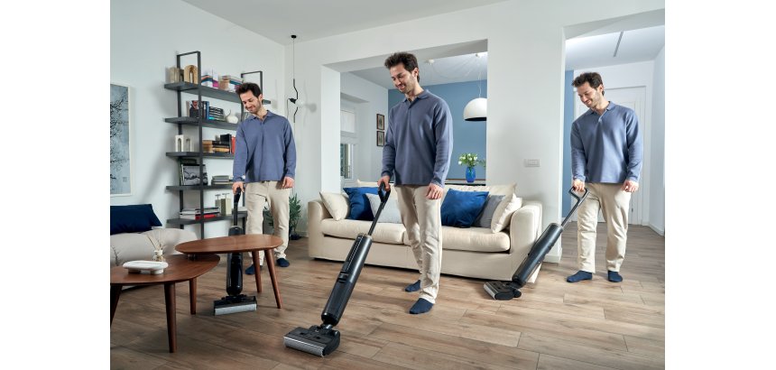 Hoover HW3P10 011 Aspirapolvere a bastone 2 in 1 Batteria Secco e bagnato HEPA Senza sacchetto 0,55 L 220 W Nero
