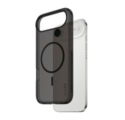 PanzerGlass CARE™ by ® Smokey Case w. Black MagSafe iPhone Air protective phone case Black Cover