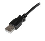 StarTech.com 1 m USB 2.0 A naar linkshoekige B-kabel – M/M