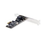 StarTech.com Carte Réseau PCIe à 1 Port 2,5 Gbps NBASE-T, Intel&reg; I225-V, Carte Réseau pour Ordinateur à Port Unique, Carte Réseau Ethernet MultiGigabit, Carte LAN Serveur PCI Express