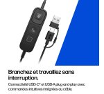 HP Poly Micro-casque filaire USB monaural Mission 815
