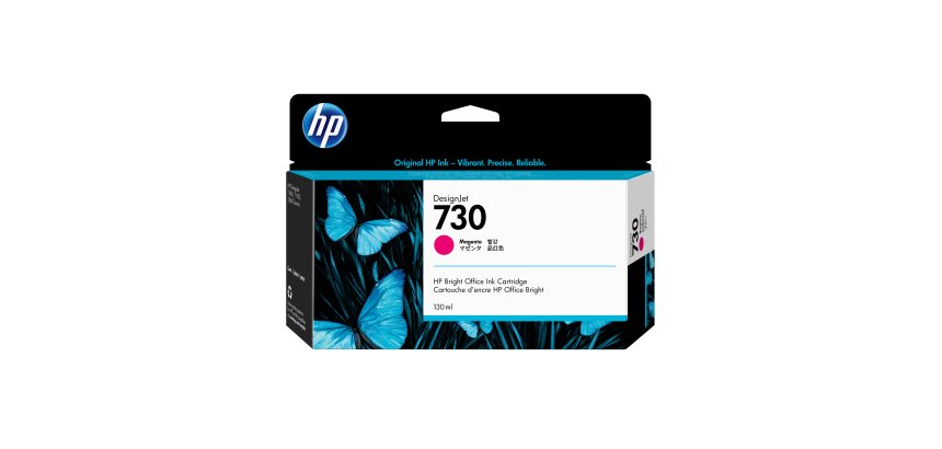 HP 730 130-ml Magenta DesignJet Ink Cartridge