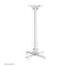 Neomounts CL25-550WH1 Soporte de techo para proyector - alt. 74,5-114,5 cm - fácil montaje - movimiento completo