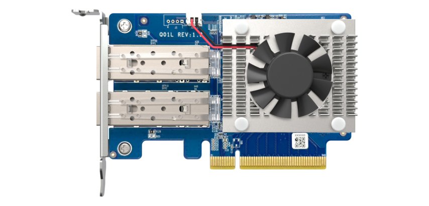 QNAP Carte d'extension réseau double port SFP+ 10 GbE