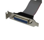 Adaptador de 40cm Header Cabezal Bracket Paralelo Perfil Bajo DB25 a IDC26 Pines Placa Base