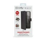 Celly Wally One XXL mobile phone case 14 cm (5.5") Flip case Black