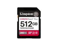 Kingston Technology Canvas React Plus 512 GB SDXC UHS-II Clase 10