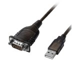 Lindy 43413 câble Série Gris 1,5 m USB Type-A RS-232