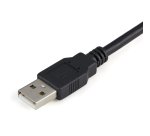 StarTech.com Câble Adaptateur de 1,8m à 1 Port FTDI USB vers Série RS232 avec Rétention COM, Adaptateur USB vers RS232 - Conforme TAA