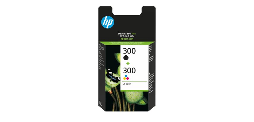 HP 300 (CN637EE) Cartucho original negro de capacidad estándar (20000 páginas)