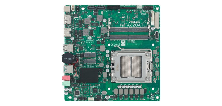 ASUS Pro A620AT-CSM AMD A620A Emplacement AM5 Thin Mini ITX