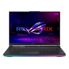 ASUS ROG Strix SCAR 18 G834JYR-R6160X Intel® Core™ i9 i9-14900HX Ordinateur portable 45,7 cm (18") WQXGA 64 Go DDR5-SDRAM 2 To SSD NVIDIA GeForce RTX 4090 Wi-Fi 6E (802.11ax) Windows 11 Pro Noir