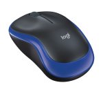 Logitech M185 - muis - 2.4 GHz - blauw