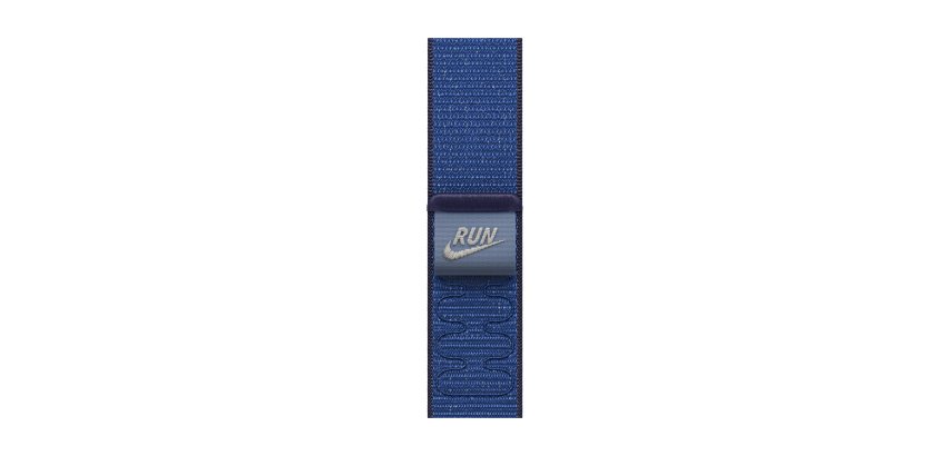 Apple Nike Sport Loop Bande Bleu Nylon, Polyester recyclé, Spandex