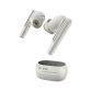 Auricular Poly Bluetooth VOYAGER FREE 60+ UC Teams USB-A Blanco con estuche de carga con pantalla táctil